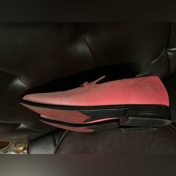 ENZO ROMEO SPARKO PINK VELVET LOAFERS size 9 - Picture 11 of 15